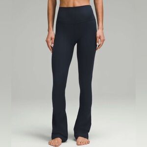 Women’s Lululemon Align High-Rise Ribbed Mini-Flared Pant Regular in True Navy